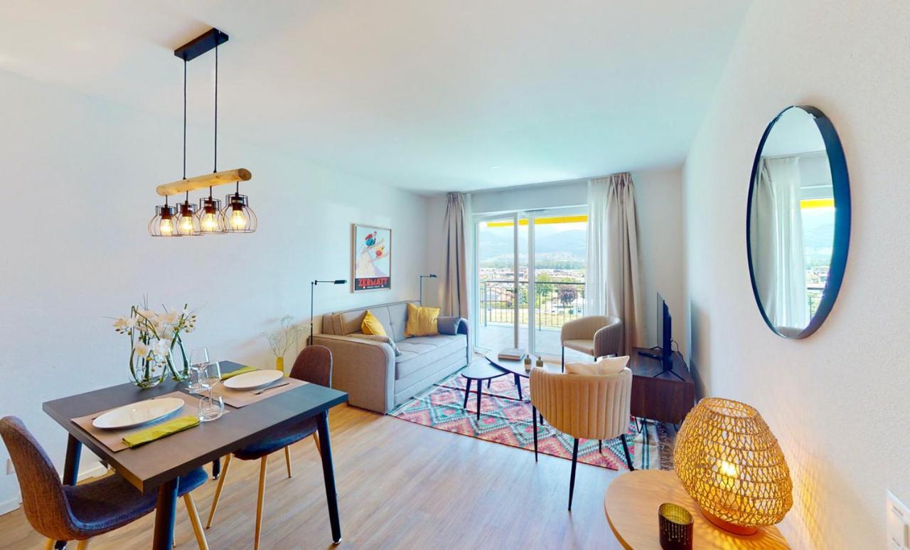 Alp Art Hotel Monthey Collombey-Muraz Экстерьер фото